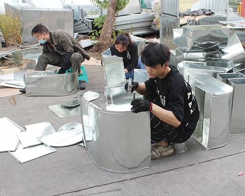 上海風管加工（gōng）